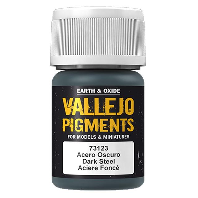 Vallejo - 73.123 Pigment 35ml - Dark Steel