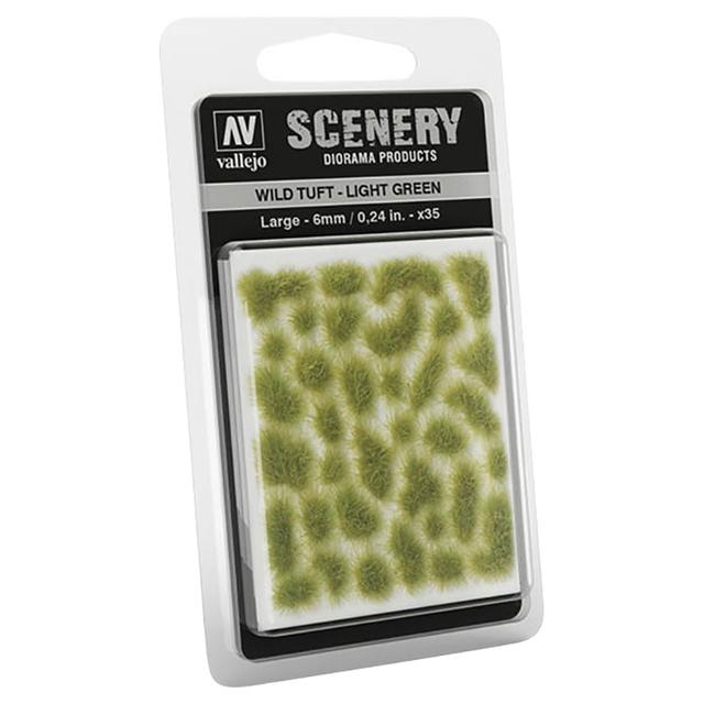 Vallejo - SC417 Scenery Wild Tuft - Large - Light Green