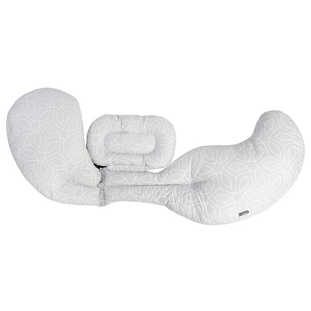 Jikel - Total Comfort Body Pregnancy Pillow - Grey (Exclusive)