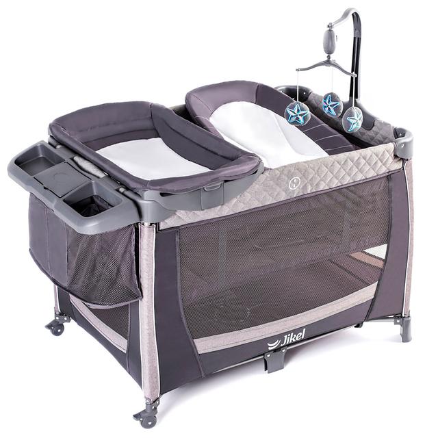 Jikel - Hub Playpen - Charcoal (Exclusive)