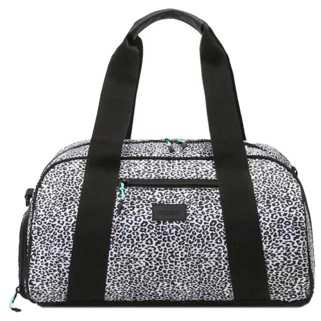 Vooray - Burner Gym Duffel Leopard - White