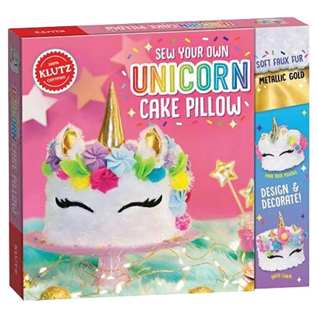 Sew Your Own Unicorn Cake Pillow