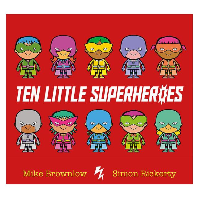 Ten Little Superheroes