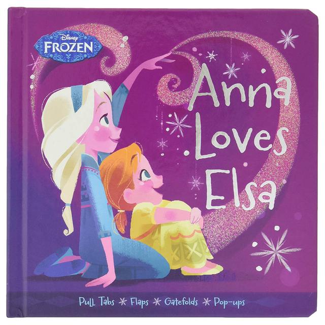 Disney Frozen Anna Loves Elsa Book