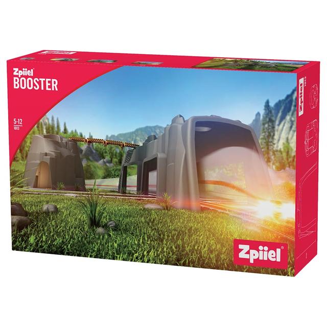 Zpiiel - Booster Tunnel & Mountain w/ Long Bridge Build Set 12pcs