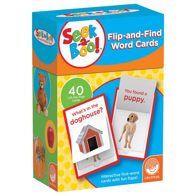 Mindware - Seek A Boo!: Flip-And-Find Word Cards