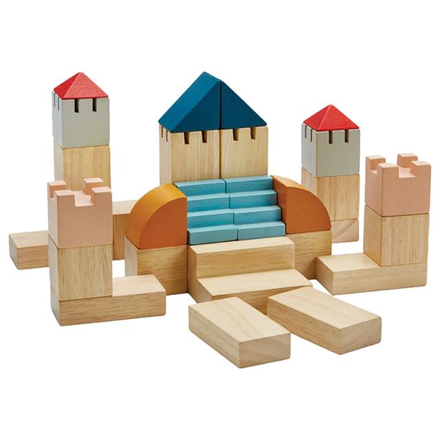 Plan Toys - Wooden Creative Blocks - Orchard