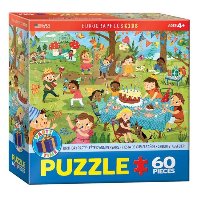 EuroGraphics Toys - Birthday Party Puzzle 60 Pcs