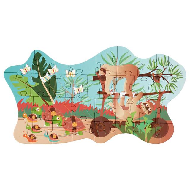 Scratch Europe - Sloth Contour Puzzle - 35pcs