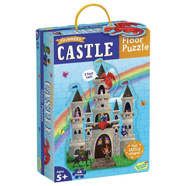 Peaceable Kingdom - Floor Castle Puzzle - 48pcs