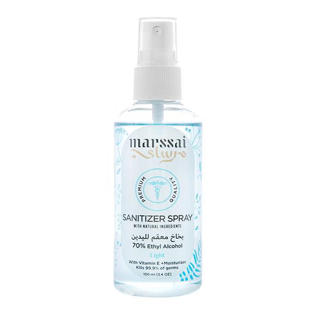 Marssai Hand Sanitizer Spray Ethyl Alcohol Light 100 ml