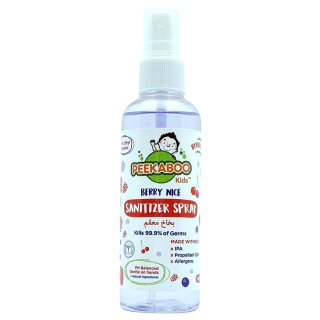 Peekaboo - Kids Hand Sanitizer Spray 100 ml - Berry Nice