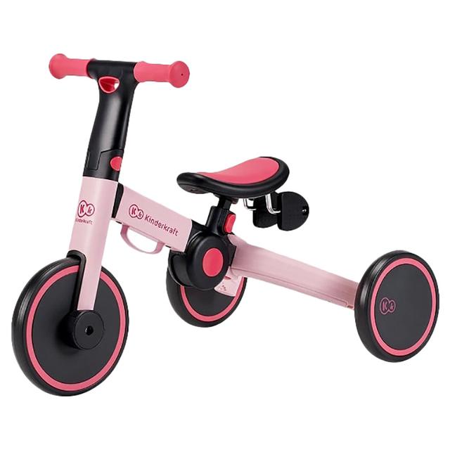 Kinderkraft - 3-in-1 4Trike Tricycle - Candy Pink (Exclusive)