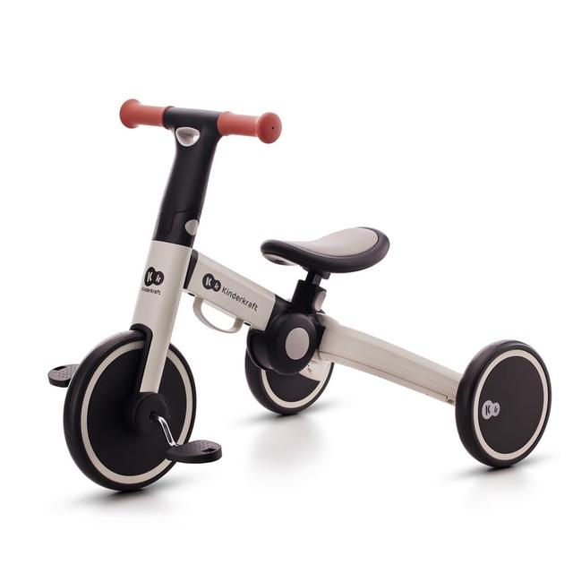 Kinderkraft - 3-in-1 4Trike Tricycle - Silver Grey