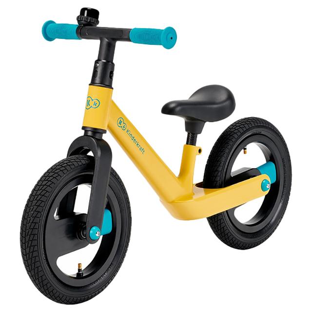 Kinderkraft - Goswift Balance Bike - Black/Yellow