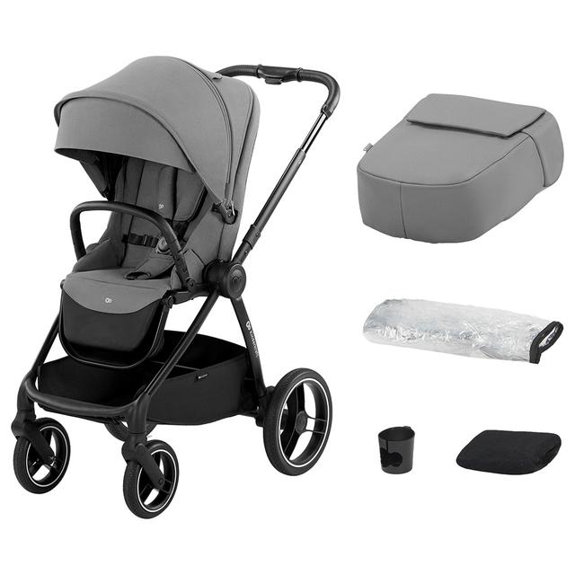 Kinderkraft - Nea Spacerowy Stoller - Platinum Grey