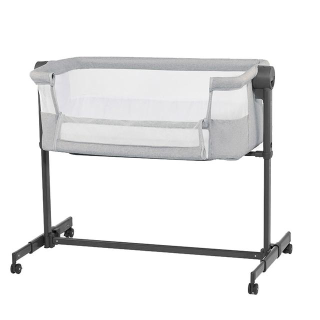 Kinderkraft - 2-in-1 Neste Up 2 Co-sleeper Cot - Light Grey