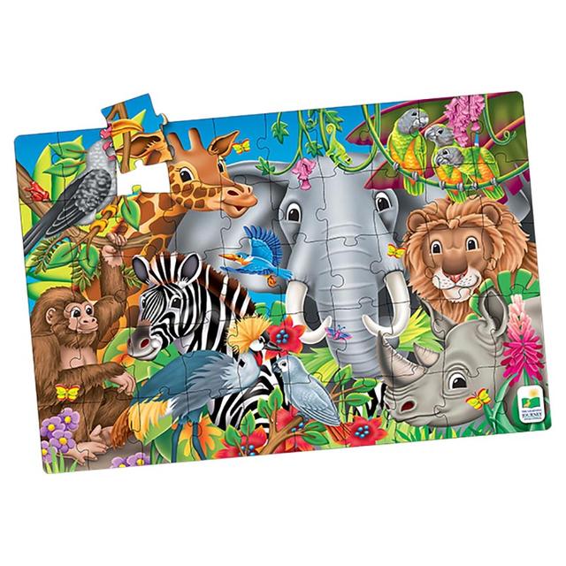 The Learning Journey - Jumbo Floor Puzzles Animals Of The World