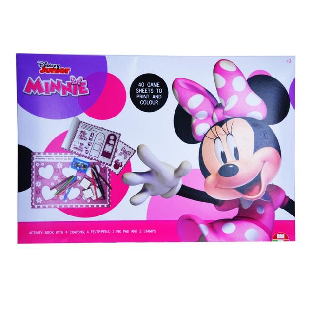 Multiprint - Coloring Activity Set-Minnie-Pink