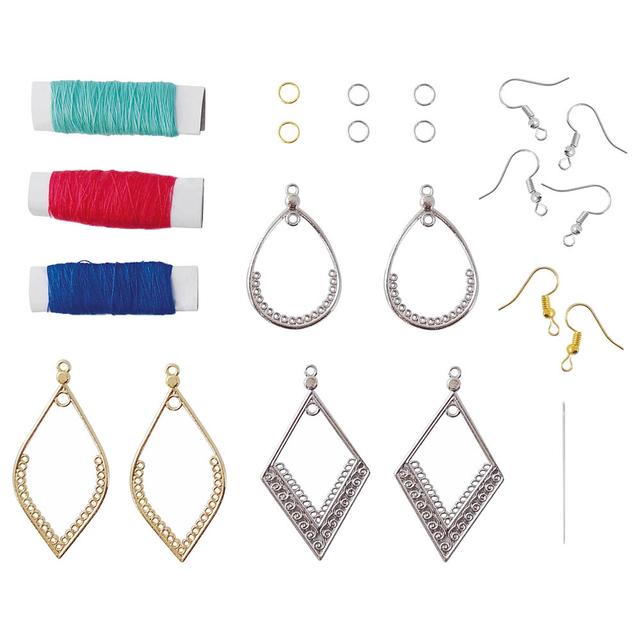 Buki France - String Art 3 Items of Jewellery Kit