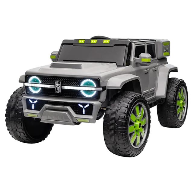 Megastar - 12V Power Bomb SUV Kids Electric Vehicle - Silver