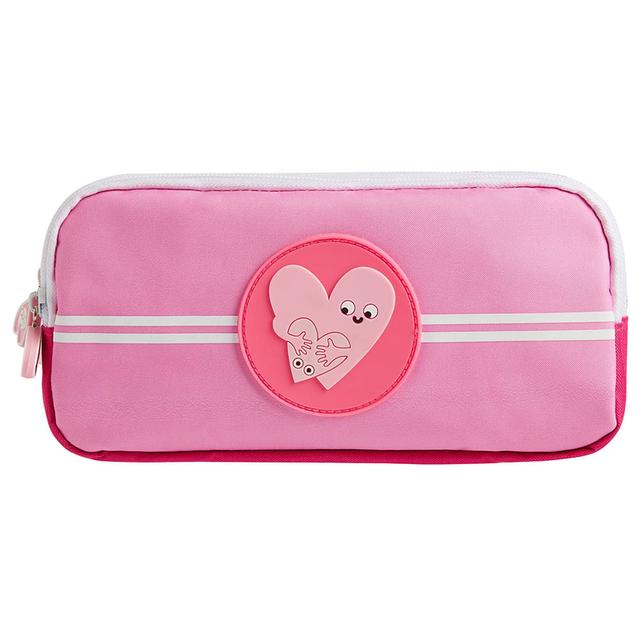 Tinc - Mallo Triple Zip Pencil Case - Pink