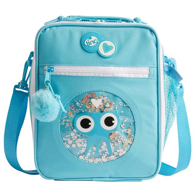 Tinc - Tonkin Sequin Adventure Satchel Lunch Bag - Blue