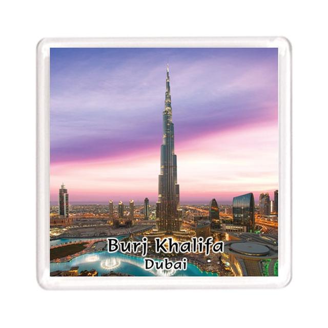 Ajooba - Dubai Souvenir Magnet Burj Khalifa 0050