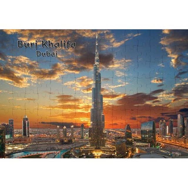 Ajooba - Dubai Souvenir Puzzle Burj Khalifa 0043