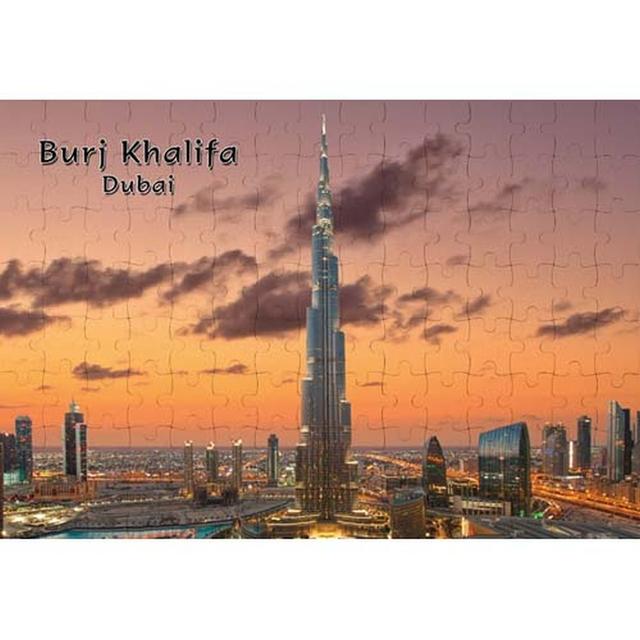 Ajooba - Dubai Souvenir Puzzle Burj Khalifa 0048