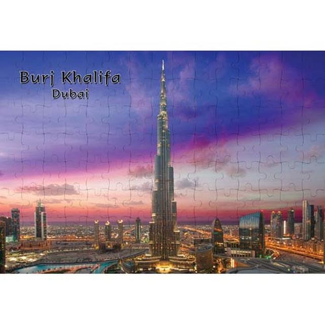 Ajooba - Dubai Souvenir Puzzle Burj Khalifa 0054