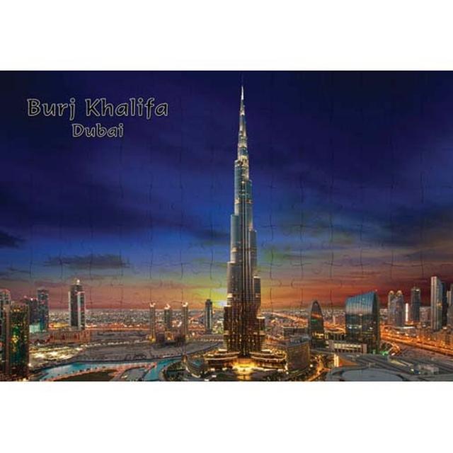 Ajooba - Dubai Souvenir Puzzle Burj Khalifa 0056