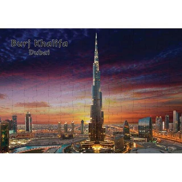 Ajooba - Dubai Souvenir Puzzle Burj Khalifa 0057