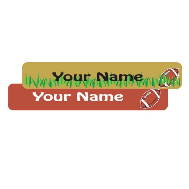 Ladybug - School Labels Rugby - Pack of 132