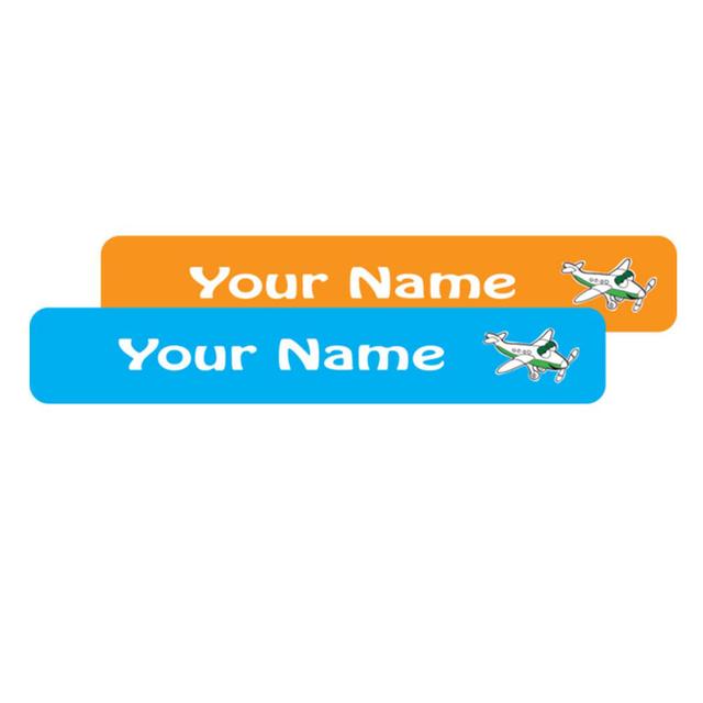 Ladybug - Iron-On Labels Plane - Pack of 50