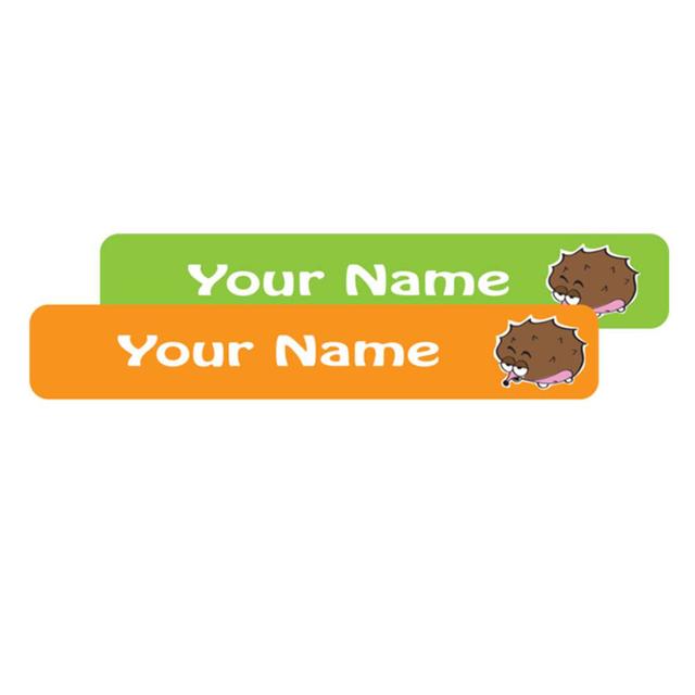 Ladybug - Iron-On Labels Hedgehog - Pack of 50