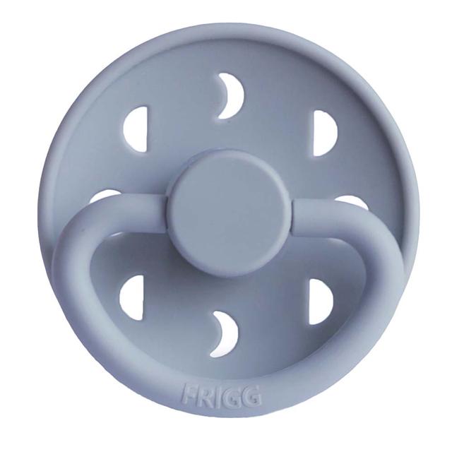 Frigg - Moon Phase Silicone Pacifier 0-6M S1 - Powder Blue 