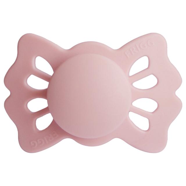 Frigg - Lucky Symmetrical Silicone Pacifier 0-6M S1 - Pink