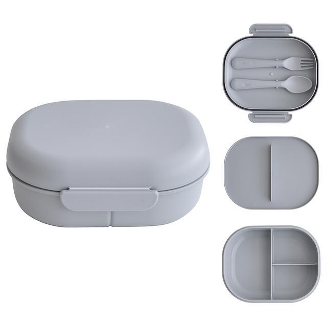 Mushie - Lunchbox With 3 Compartments - Cloud