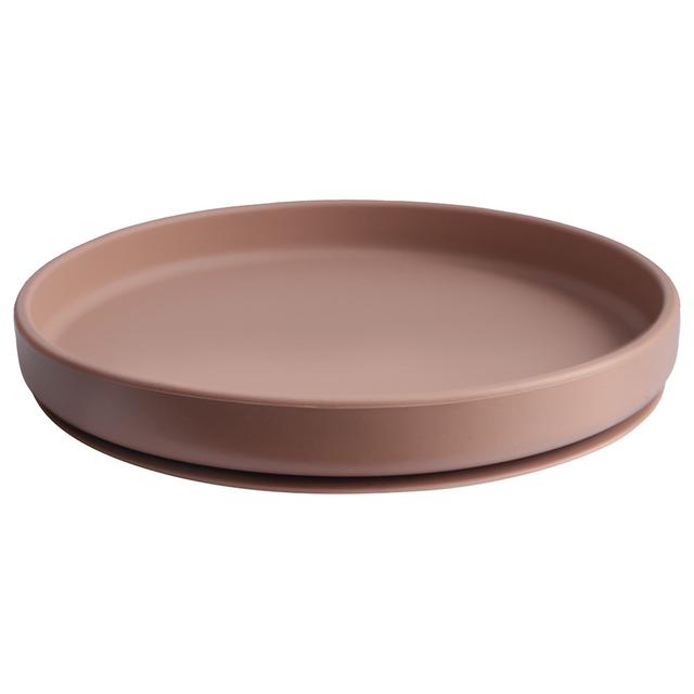 Mushie - Classic Silicone Suction Plate - Cloudy Mauve