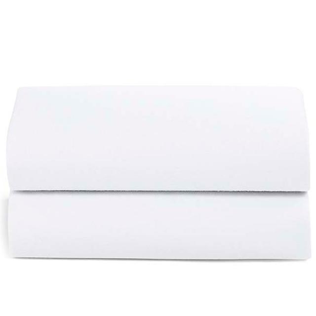 Snuz - SnuzPod Crib Fitted Sheets Pack of 2 - White