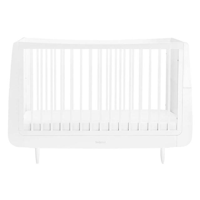 Snuz - SnuzKot Skandi Wooden Cot Bed - White