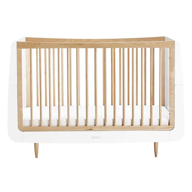 Snuz - SnuzKot Skandi Wooden Cot Bed - Natural