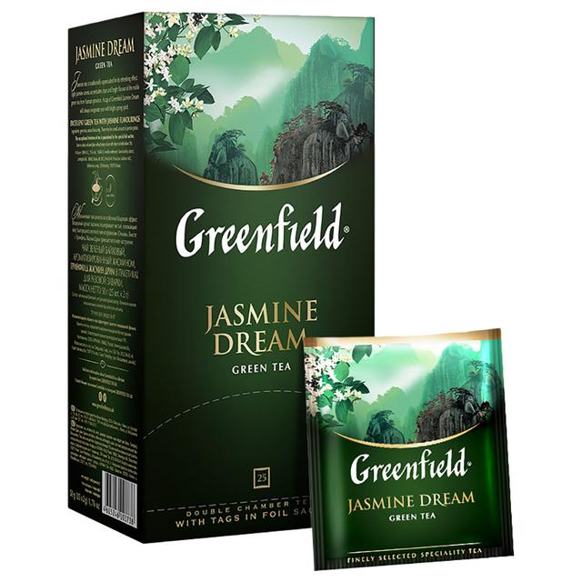 Greenfield - Green Jasmine Dream Teabag - Pack of 25 - 2g