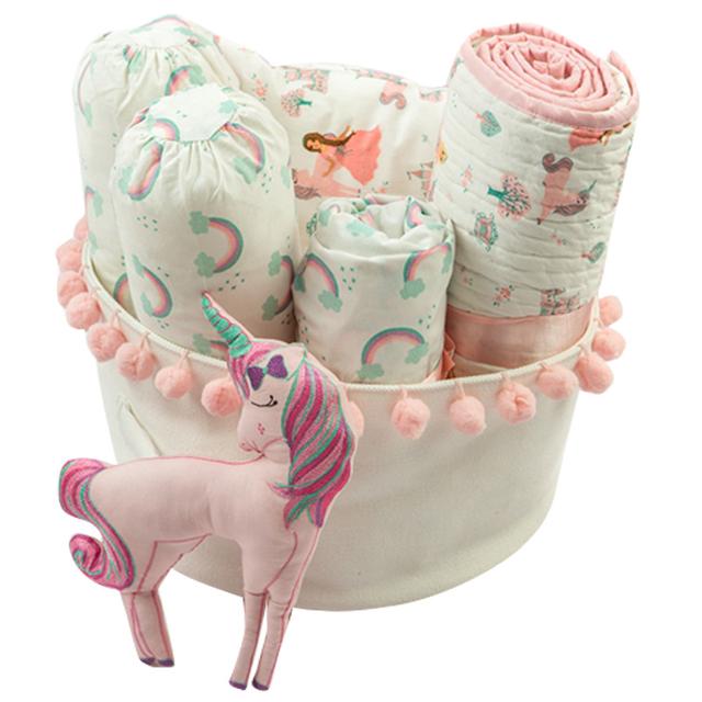 Little West Street - Crib Gift Hamper Fairytale With Quilt