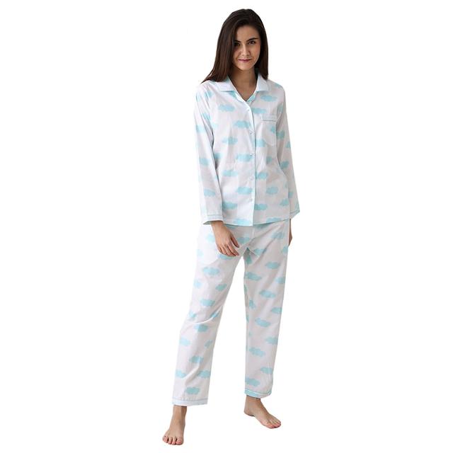 Little West Street - Women Organic Clouds Pajama Set