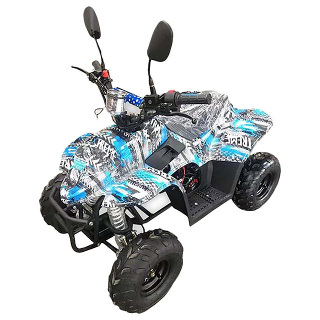 Myts - Off Road 110cc Quad Bike Camouflage Black/Blue