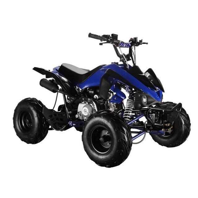 Myts - 125cc Quad ATV Bike With Reverse For Kids - Blue