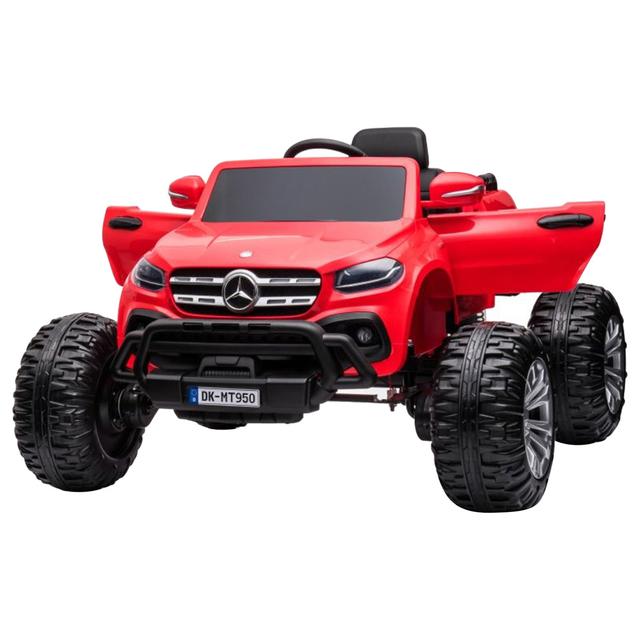 Myts - Mercedes 12V Monster Truck Kids Ride On - Red