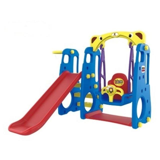 MYTS - Indoor Playset 4-in-1 Slide With Swing Activity